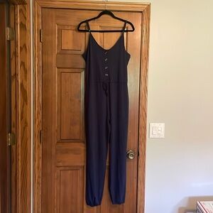 AMAZON blue tank top romper